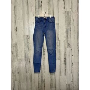 No Boundaries Juniors Skinny Jeans Size 3 Blue Stretch Denim Low Rise